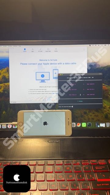 🔓 Разблокировка и обход iCloud блокировки (Passcode) с сохранением сигнала на iPhone 6 16Gb Silver 🔓