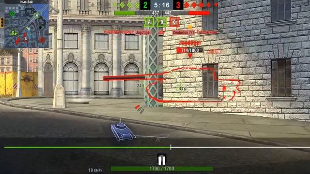 Cauvocapital. 3к урона на ИС-3 на Нью-Бей. WoT Blitz