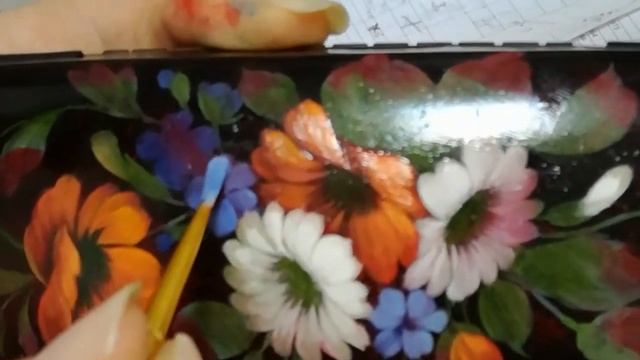 Чехол на очки Жостовская роспись Анастасии Куликовой
Kulikova.pro