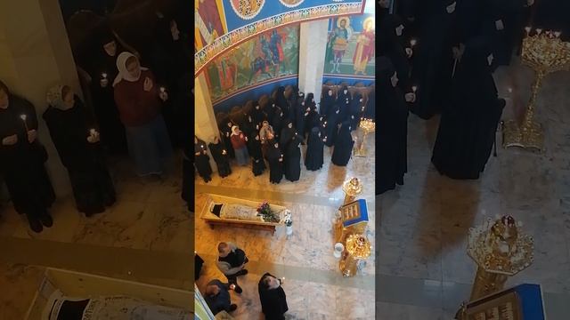 Алатырь, отпевание монахини Киры