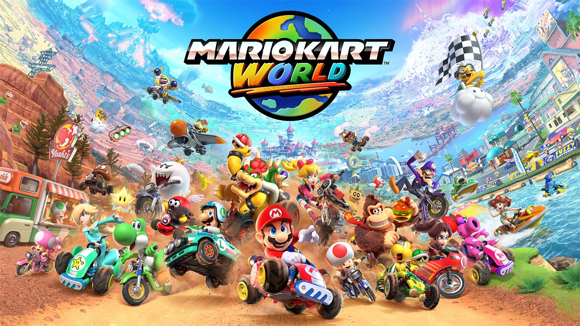 Mario Kart World (Nintendo Switch 2) [4K]