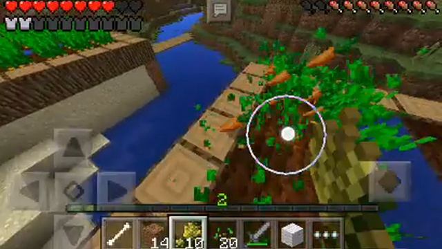 выживание Minecraft.pe 0.13.1 (еда) #5