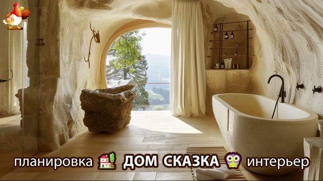 Сказочный дом мечты – 3D идея для вдохновения с планировкой и интерьером 🏡🏚️🏠 вариант (146)
