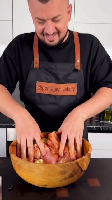Сочный куриный шашлык с овощами