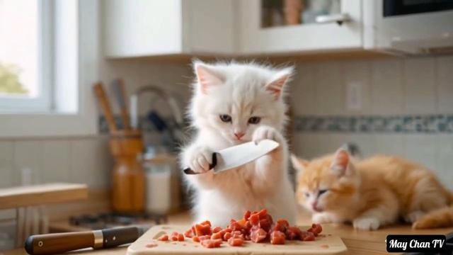 Chú Mèo Bé Nhỏ – Trái Tim To Lớn .#cat #cute #baby