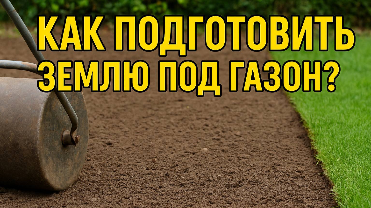 Газон не приживается? Всё решает подготовка почвы!