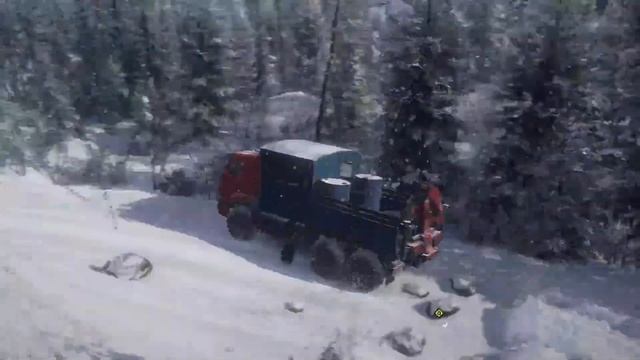 Тест карты Округ Хоуп. Зима