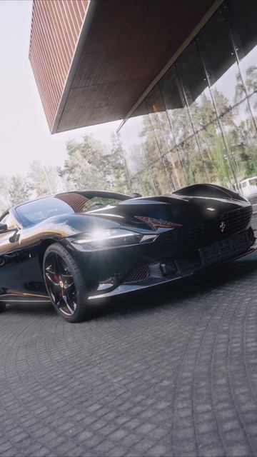Доводчики дверей на Ferrari Roma