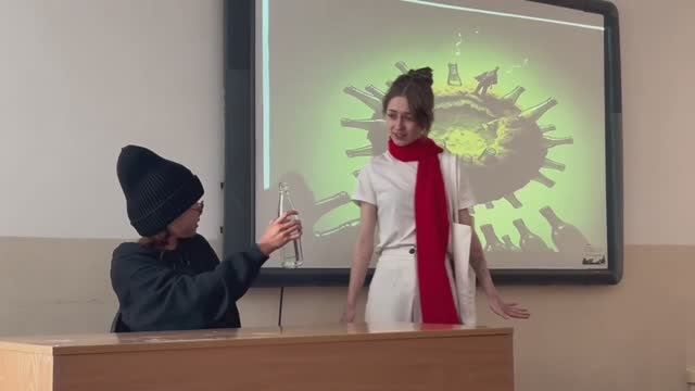 ⚡️ Студенты группы 03913 поставили спектакль «Маленький принц», полностью на французском языке