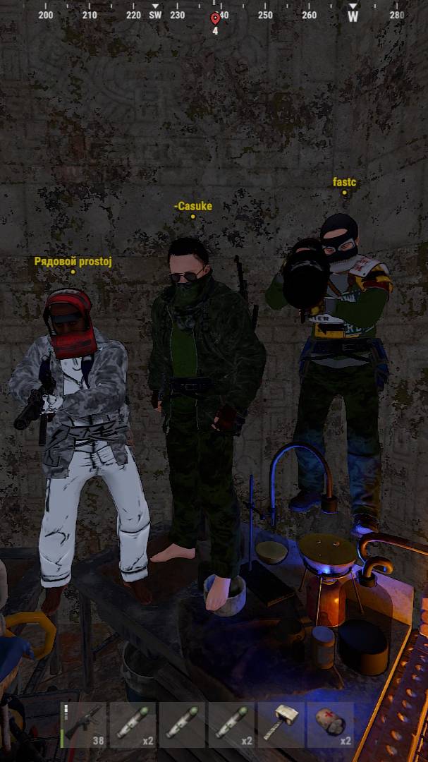 Забайтил типов и они начали рейдить  #rust #rustрейд #rustconsole