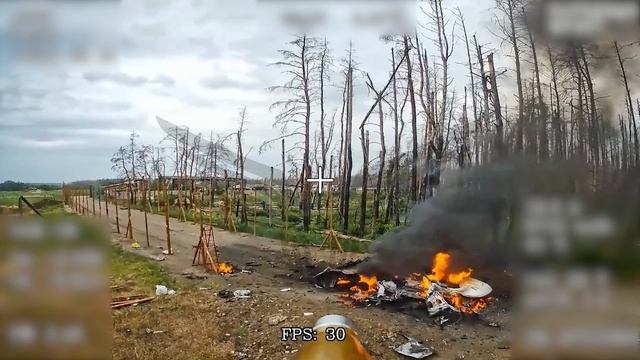 Расчет «Рубикона» дроном КВН накрыл пикап ВСУ с противодронным РЭБ STR50-1.