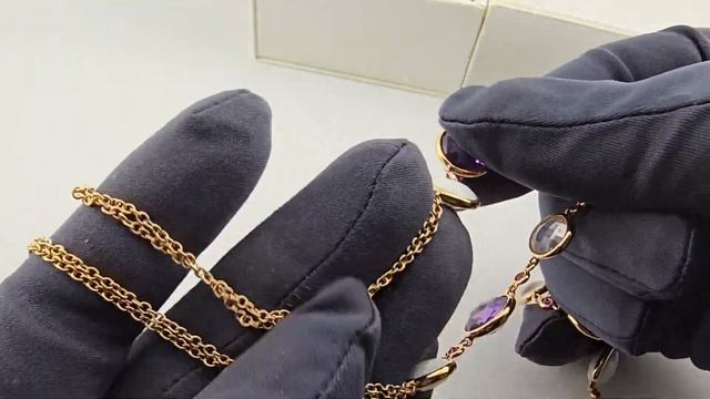PinoManna Gioielli Valenza колье золото и бриллианты, драгоценные