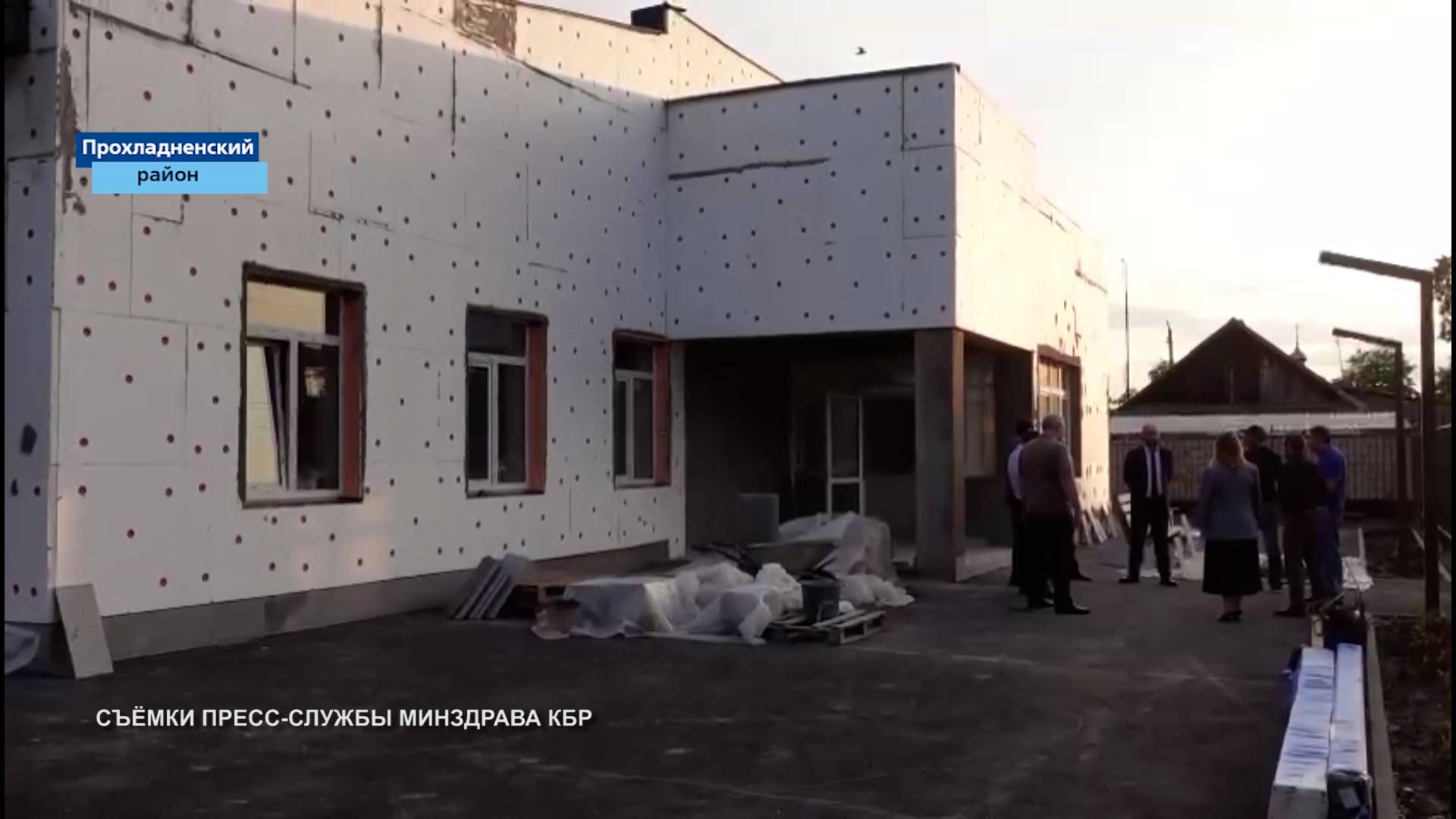 В Красносельском Прохладненского района завершается строительство новой амбулатории