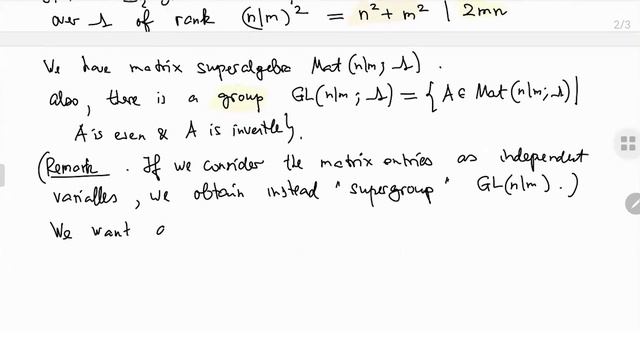 Воронов Ф.Ф. - Introduction to Supergeometry - 9. Supertrace and Superdeterminant