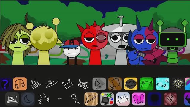 Parasprunki 1 milion celebration recreation. #sprunki #incredibox