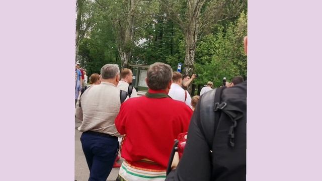 Парад ,шествие гармонистов . 12.06.2024 . Видео Баталовой Елены .