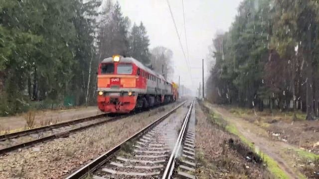 Осеняя обкатка снегоуборочной машины 2М62-0522 СДПМ-2555 ?
