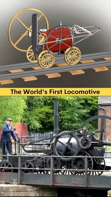 Here is the world’s first locomotive Design 🤩 #train #locomotive #cad #solidworks #3ddesign #engine
