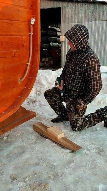 Баня Квадро для дачи. Доставка и установка по всей Рос?