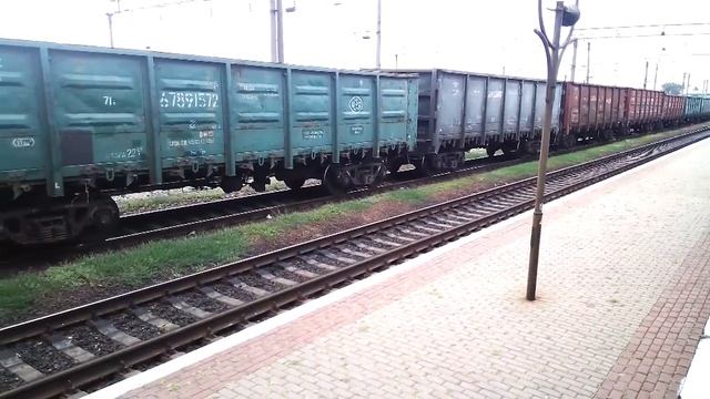встречные с грузовым ВЛ80Т-1858  Отправление со ст.Колосовка Прекрасные Летние зарисовки