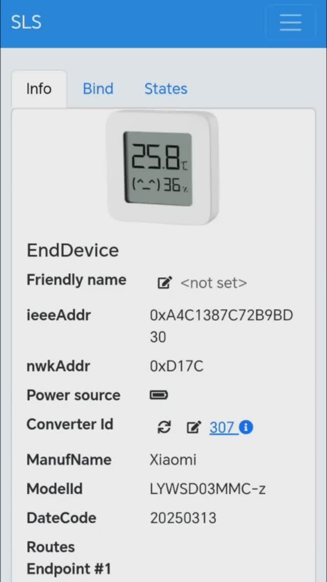 lywsd03mmc to zigbee