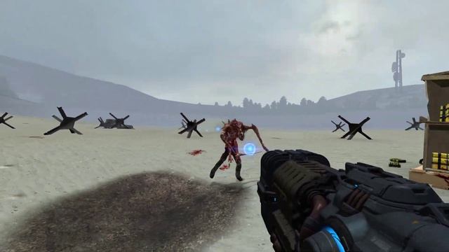 Тест моего мода заменяющего частицы и эффекты в gmod