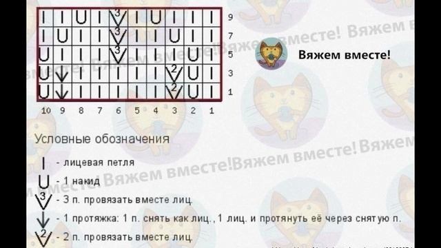 Летние ажуры для топа, майки, кардигана, джемпера. Схем