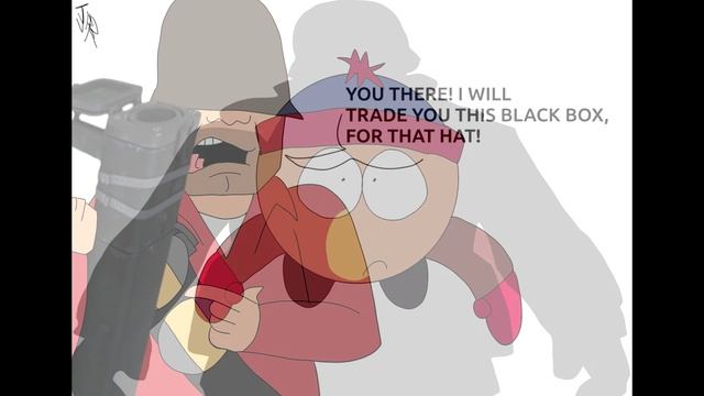 Team Fortress 2 x Южный Парк - Солдат Получил Новую Шапку