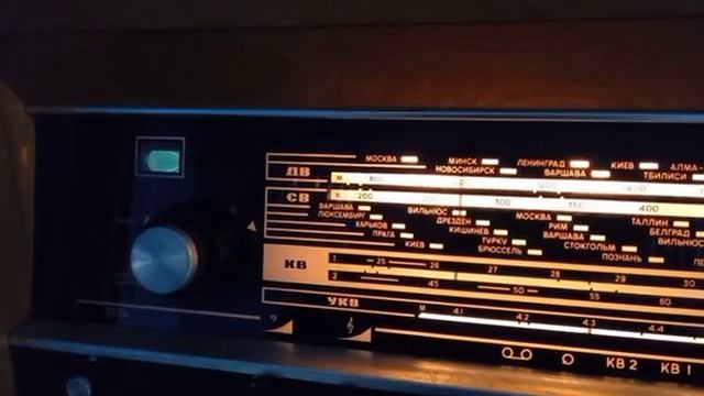 Секрет "зелёного глаза" на радиоле "Ригонда-102"
