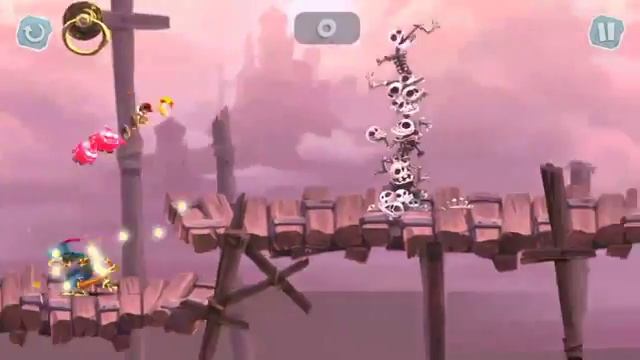 Играем в Rayman:Advenchure.2 серия