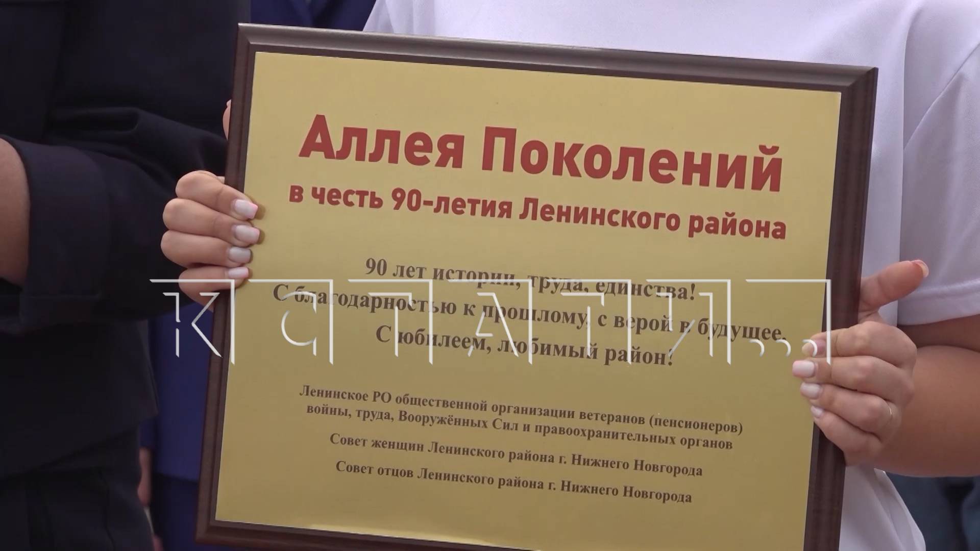 В честь юбилея Ленинского района там высажены 90 туй