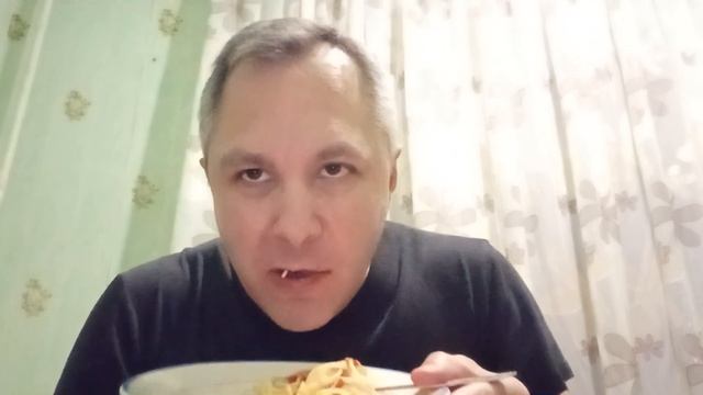 МУКБАНГ. КУШАЮ СПАГЕТТИ С САРДЕЛЬКАМИ