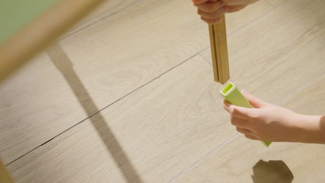 Мольберт детский двухсторонний из бамбука, HAPE