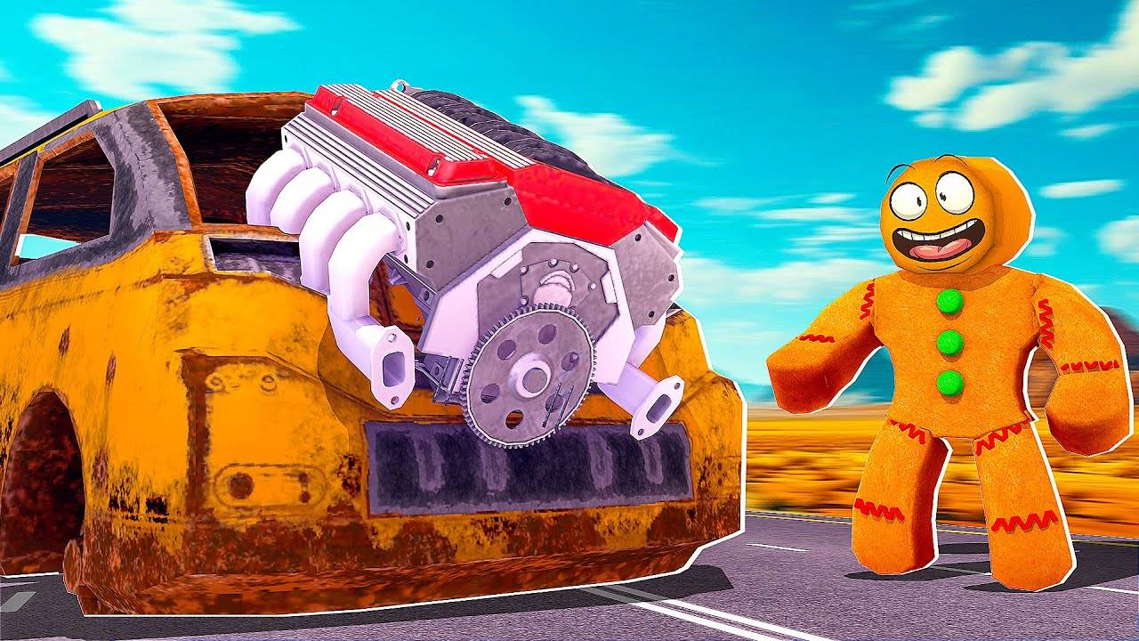 🚗 Я ПОСТАВИЛ ДВИЖОК ОТ ФОРМУЛЫ 1 В ЖИГУЛЬ В ПЫЛЬНОЙ ПОЕЗДКЕ ROBLOX! (a dusty trip)