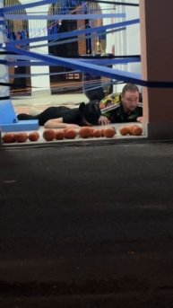 Испытание Саманты Адам и Бориса Дергачева в шоу "Мастер игры"