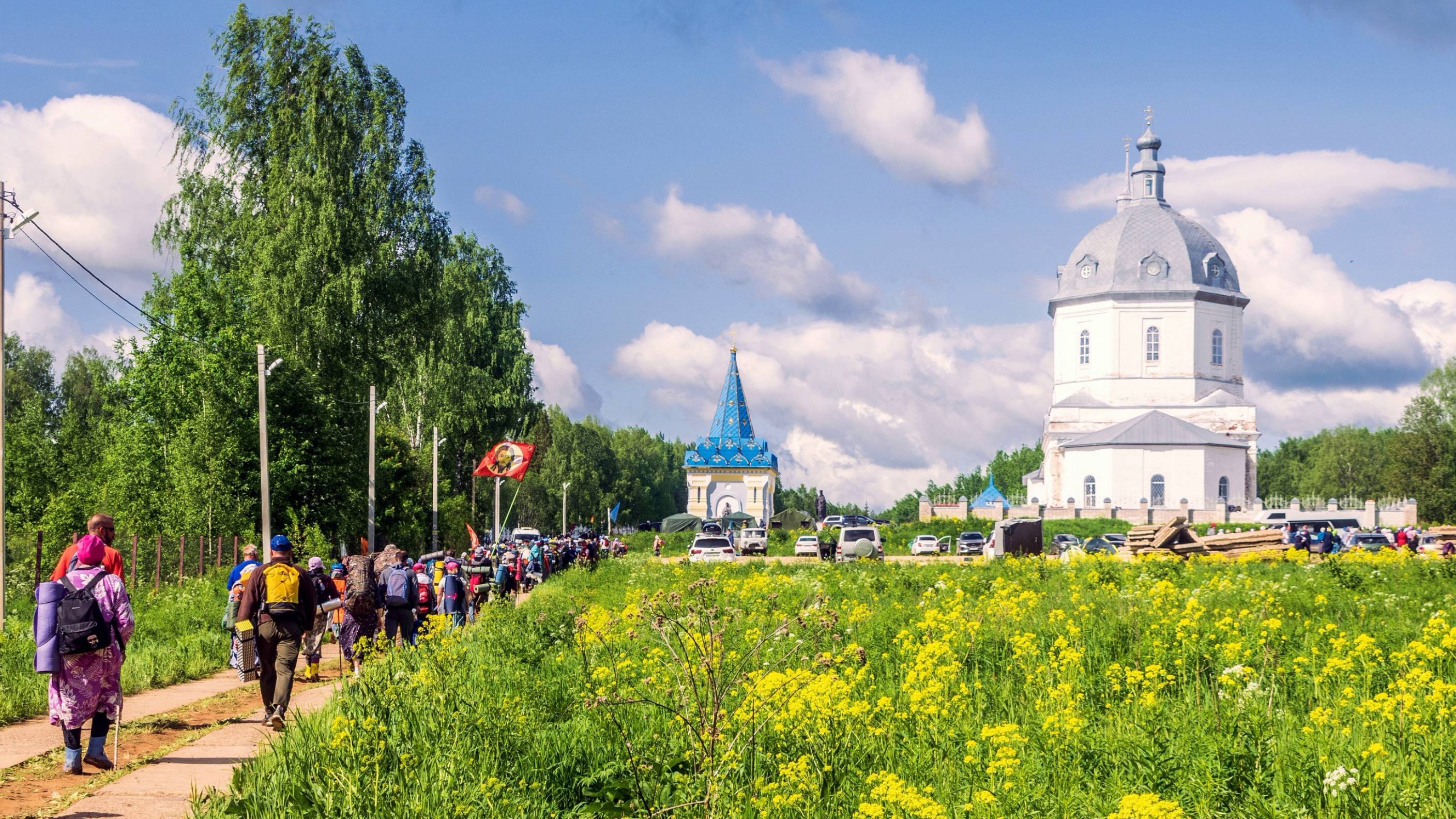 360. Великорецкий Крестный ход. Передышка в Горохово. Еще 12 трудных километров. 05 июня 25