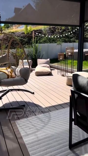 Биоклиматическая пергола + zip- системы 8-969-777-08-42 pergola-russi