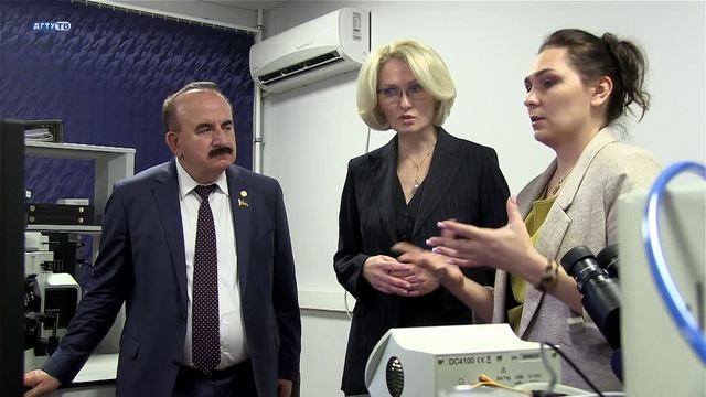 Визит в ДГТУ зампред Государственной думы Виктории Абрамченко
