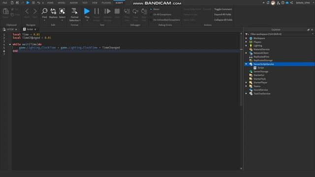 (Roblox Studio) Как сделать смену дня и ночи в роблокс студио