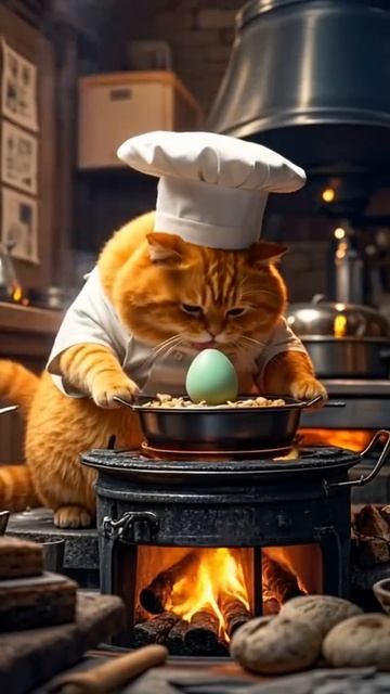 Рыжий котик и  его загоны