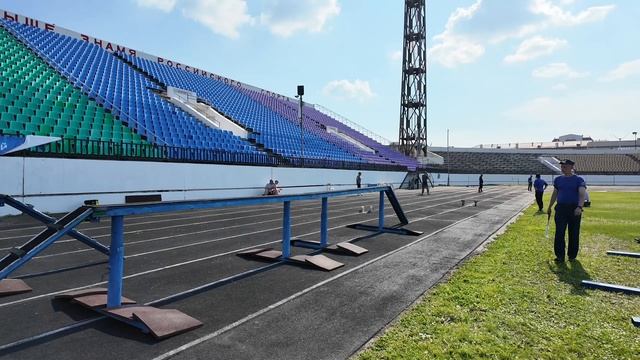 4 июня 2025.Пожарно-спортивная эстафета в Абакане