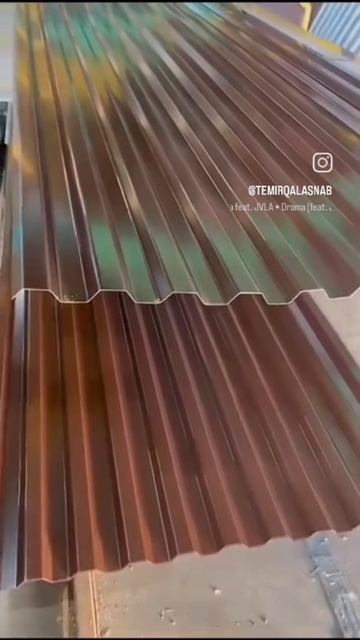 Производство профнастила НС21 в шоколадном глянце ⚙️🔥