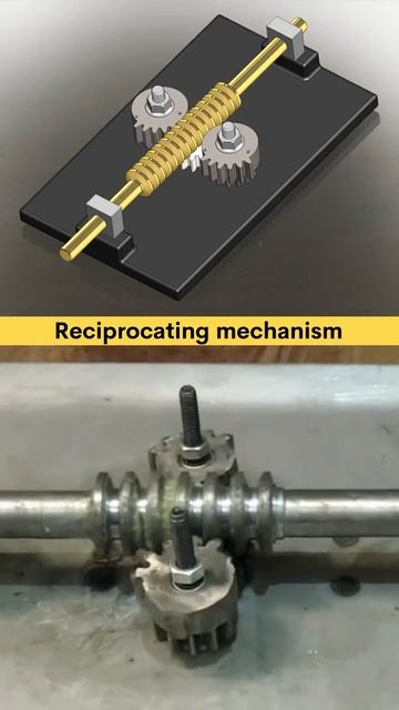 Reciprocating Mechanism #3danimation #solidworkstutorial #learncad #mechanicalengineering #cadcam3d