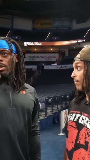 Agent interviews fellow Canadian Lu Dort about being in the NBA Finals