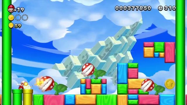 Прохождение New Super Mario Bros U (Wii U) - часть 2 Долина Желудей