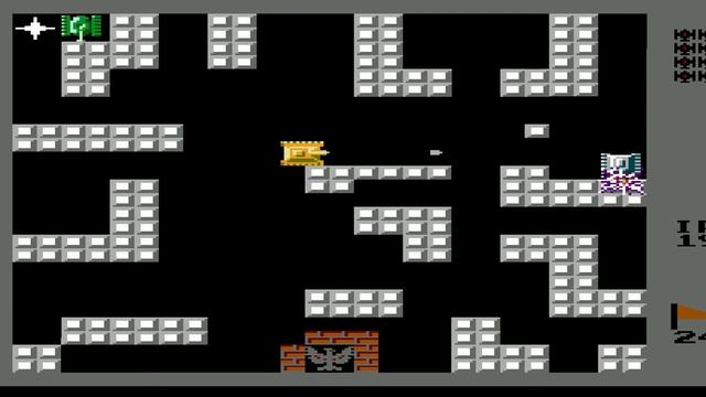 China 2008 (Battle City Hack) (NES, 1985) Уровень 24