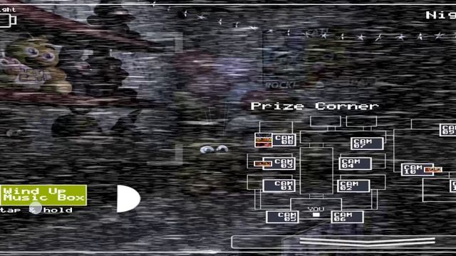 играю в игру пять ночей с Фредди 2