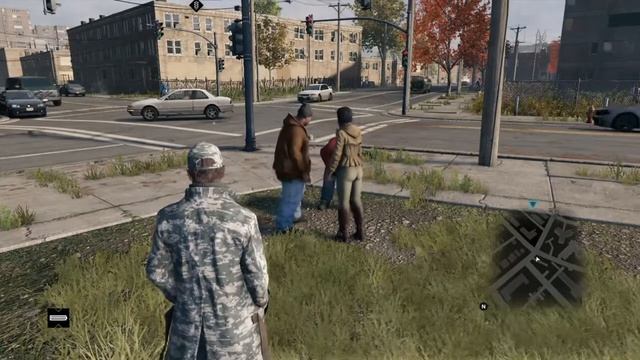Пьяный прохожий в Watch Dogs (Да ёлки-палки, нормал нормал!)