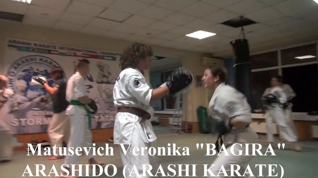 Клуб Араши Карате "Багiра" Київ, привітання наших дівча