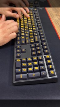 Сборка "Black Pixel" typing sound | Customania